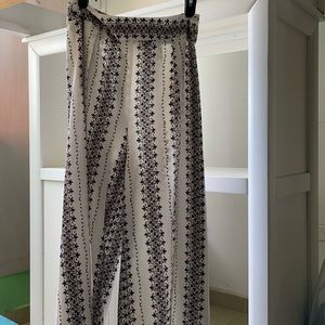 Long pants with print